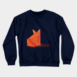 Origami Fox Crewneck Sweatshirt